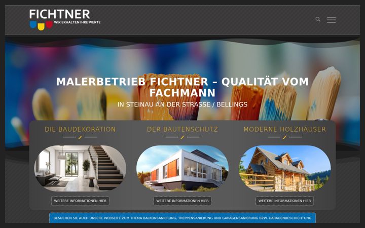 Screenshot of malerbetrieb-fichtner.de