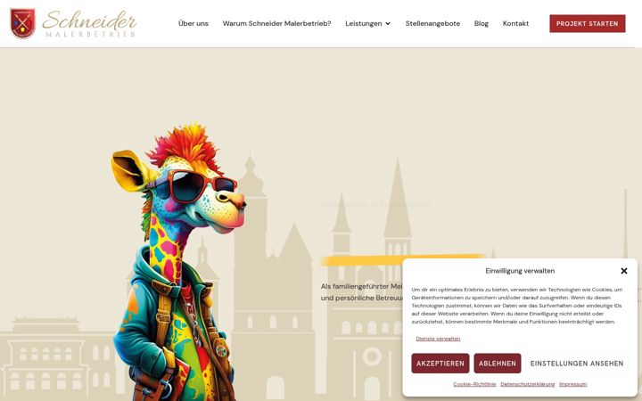 Screenshot of malerbraunschweig.de