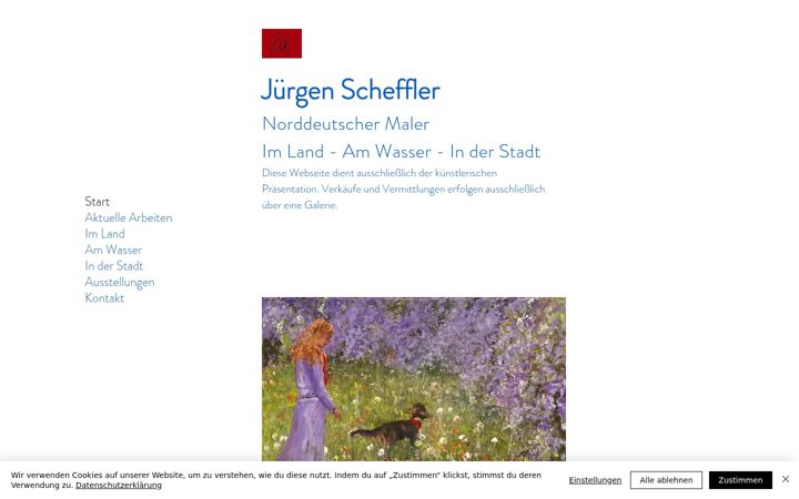 Screenshot of malerei-juergenscheffler.com