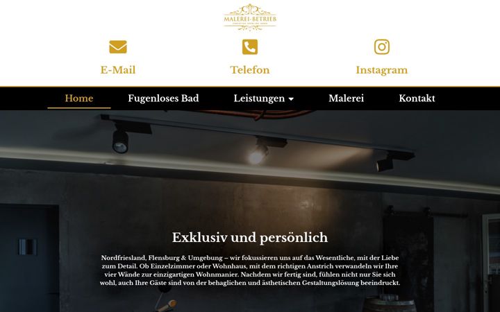 Screenshot of malerei-sperling.de