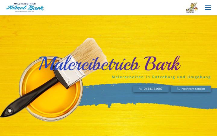 Screenshot of malereibetrieb-bark.de