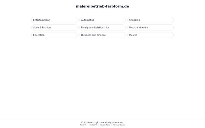 Screenshot of malereibetrieb-farbform.de