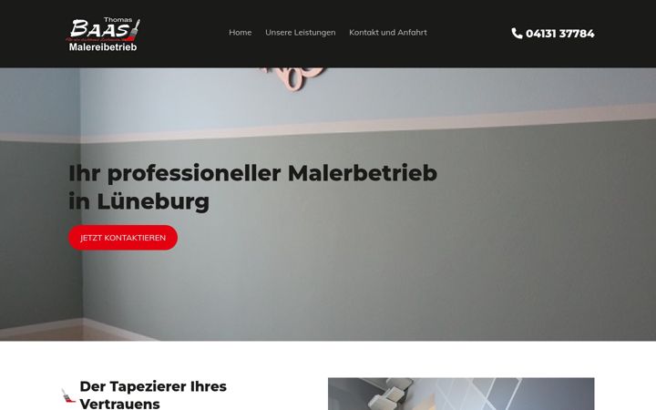 Screenshot of malereibetrieb-tbaas.de