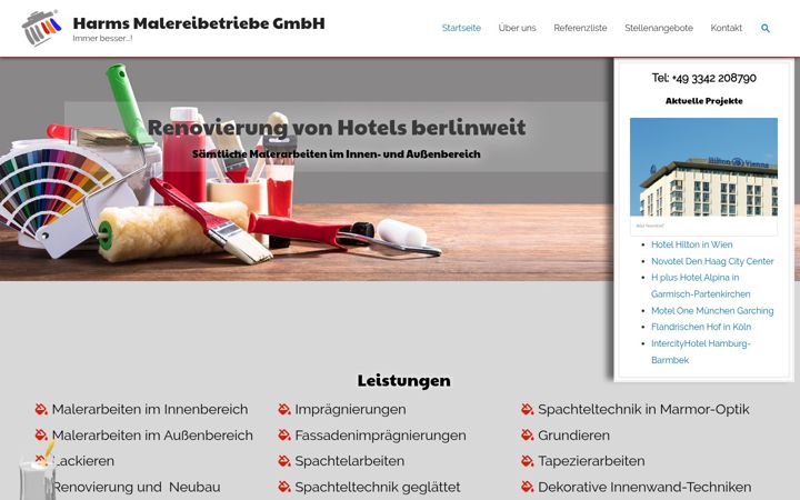 Screenshot of malerharms.com