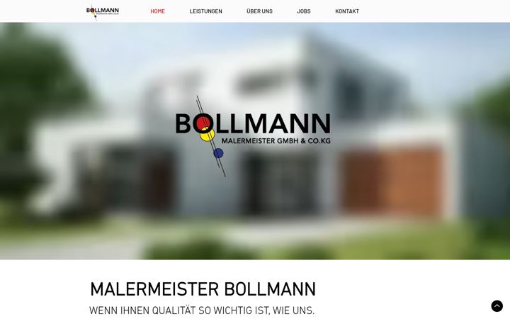 Screenshot of malermeister-bollmann.de