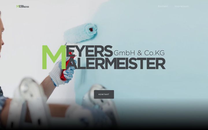 Screenshot of malermeister-meyers.de