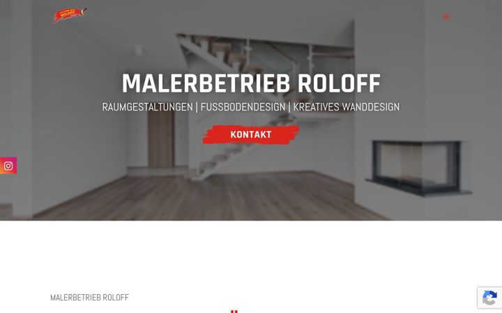 Screenshot of malermeister-roloff.de