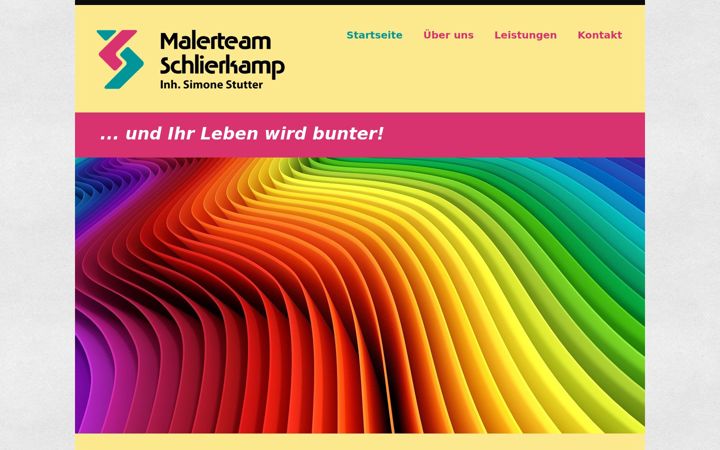 Screenshot of malermeister-schlierkamp.de
