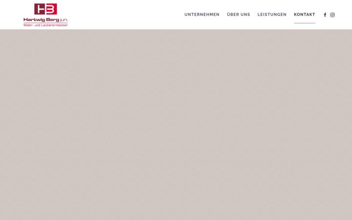 Screenshot of malermeisterberg.com