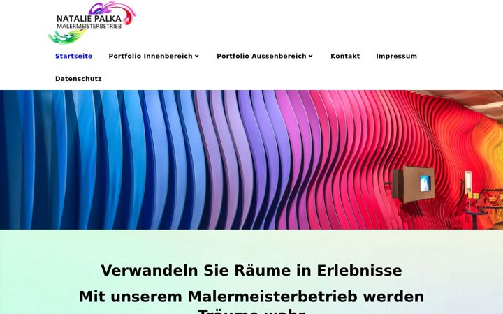Екранна снимка на malermeisterbetrieb-palka.de