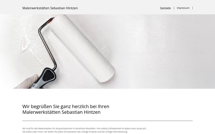 Screenshot di malerwerkstaetten-hintzen.de