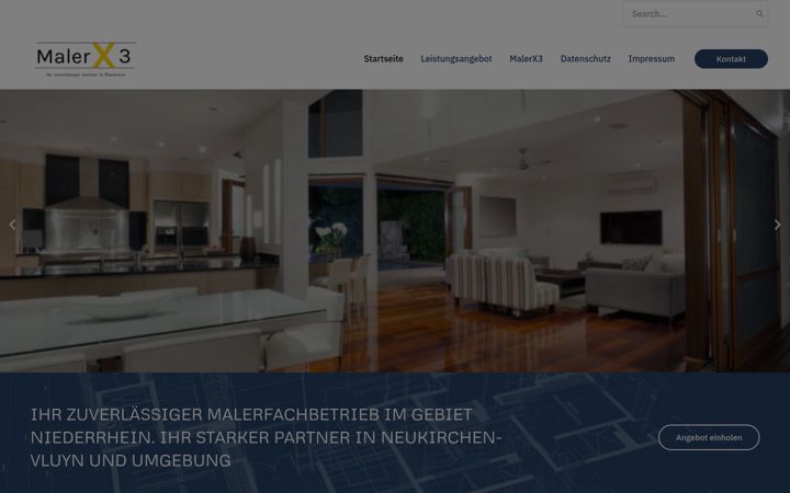 Screenshot of malerx3.de