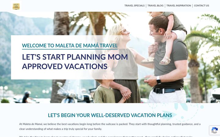 Screenshot of maletademama.com