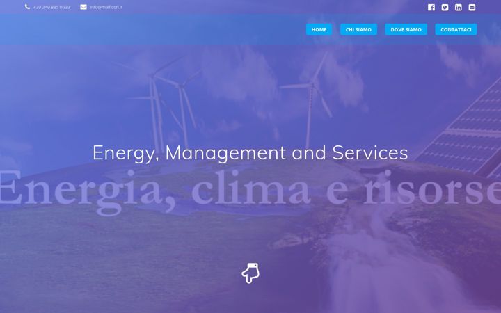 Screenshot of malfiosrl.it