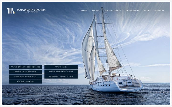 Screenshot of malgorzatastachnik.pl