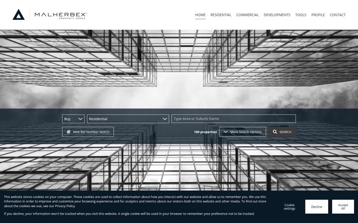 Screenshot of malherbex.com
