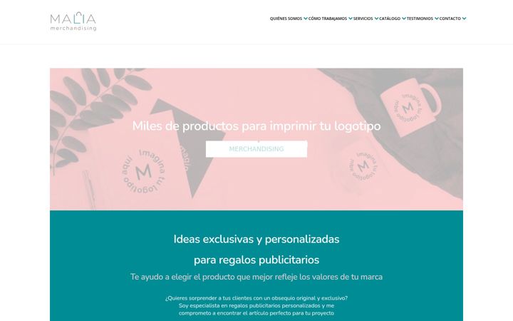 Screenshot of maliabalear.com