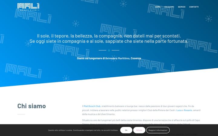 Screenshot of malibeachclub.it