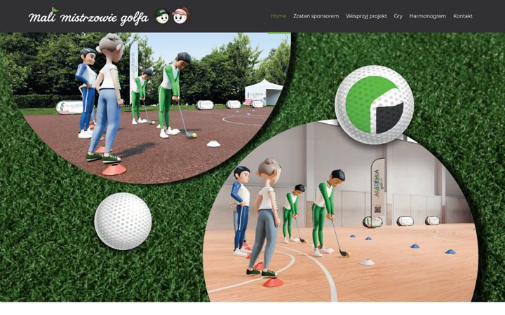 Screenshot of malimistrzowiegolfa.pl