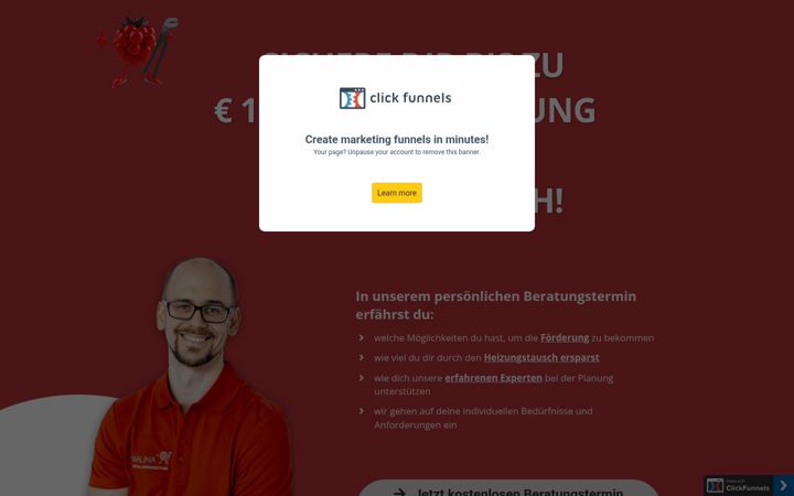 Screenshot of malina-installateur.com