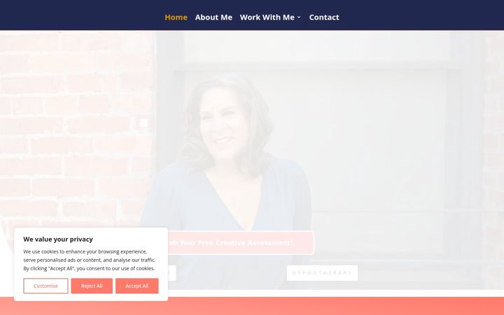 Screenshot of malindanorriscoaching.com