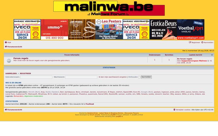 Screenshot of malinwaforum.be