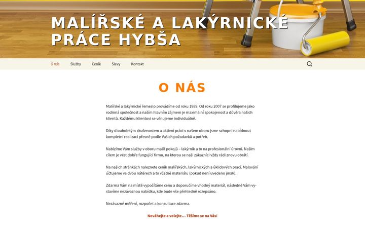 Screenshot of malir-praha.com