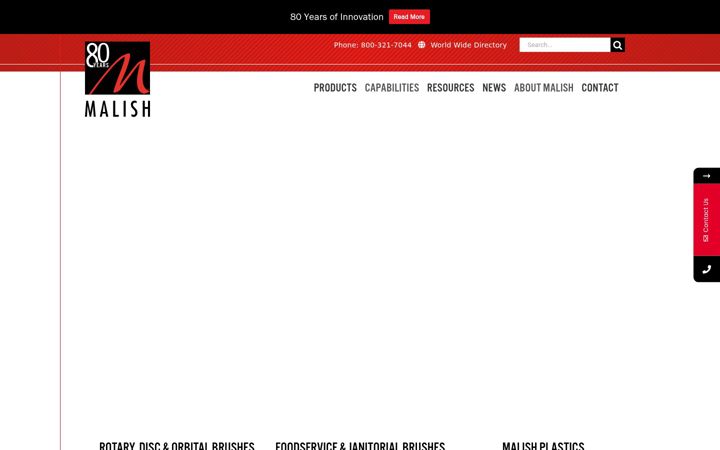 Screenshot of malish.com