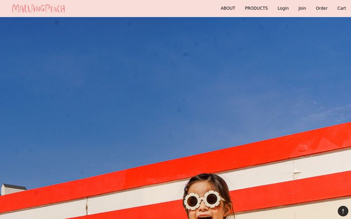 Screenshot di mallangpeach.com