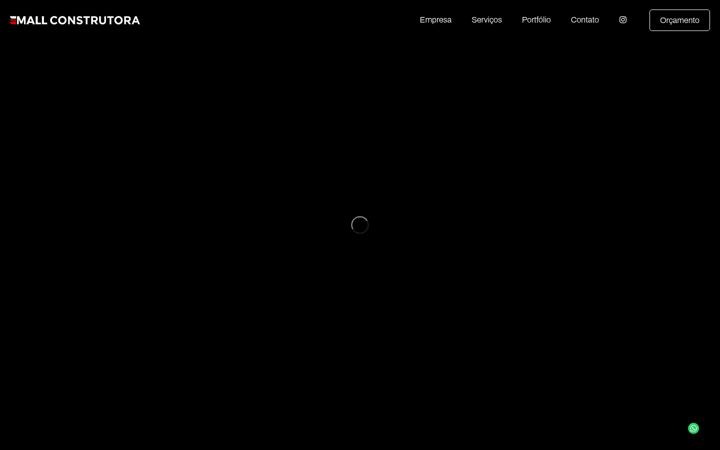 Screenshot of mallconstrutora.com.br