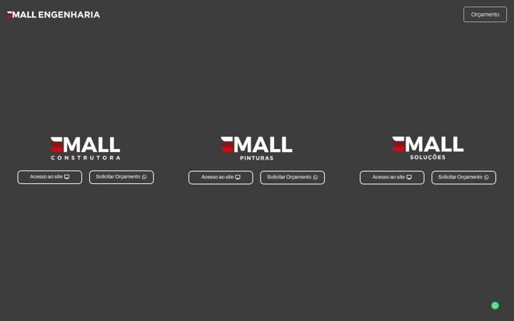 Screenshot of mallengenharia.com.br