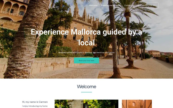 Screenshot of mallorcaonfoot.com
