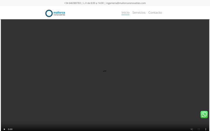 Screenshot of mallorcarenovables.com