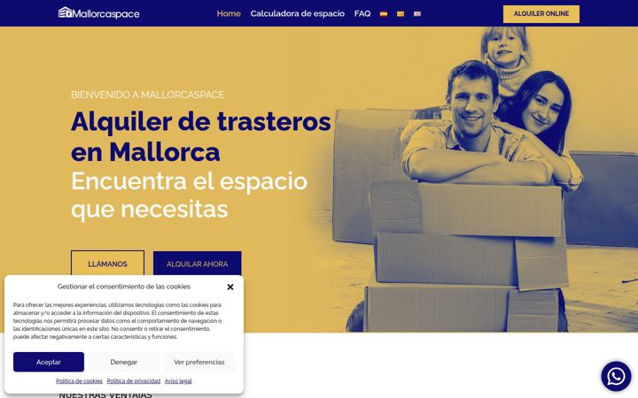 Screenshot of mallorcaspace.com