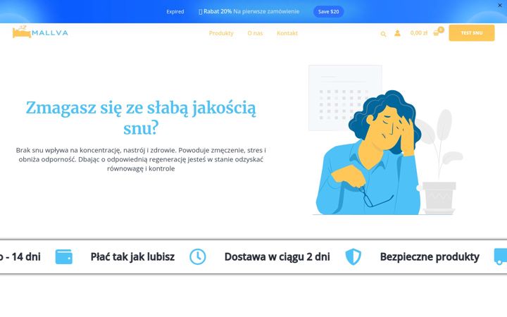 Screenshot of mallva.com.pl