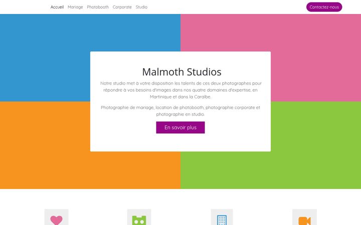 Screenshot of malmoth.com