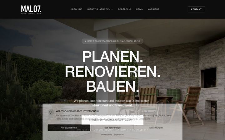 Screenshot of malo7.com