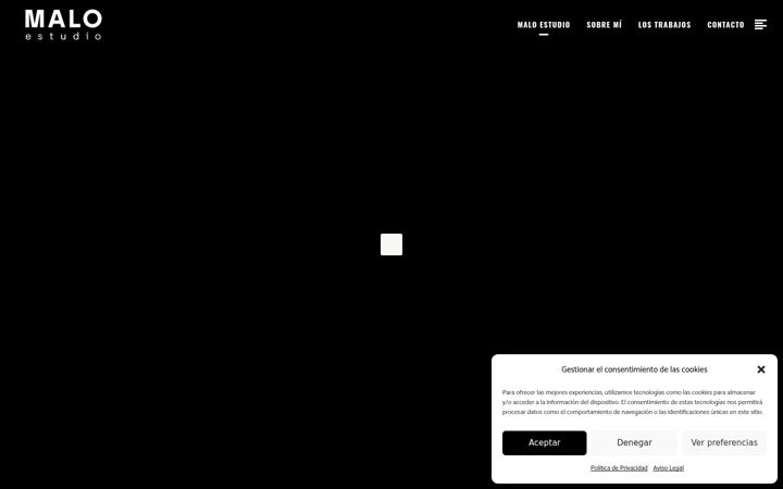 Screenshot of maloestudio.com
