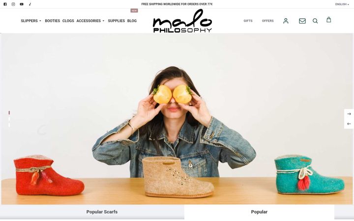 Screenshot of malophilo.com