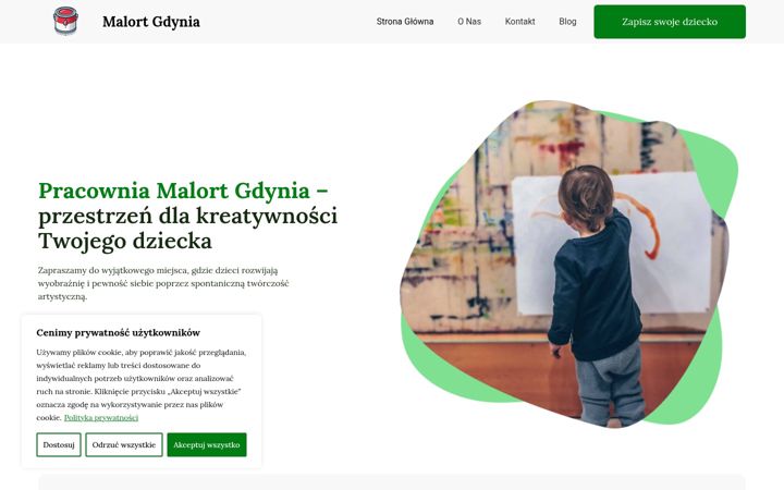 Screenshot of malortgdynia.pl