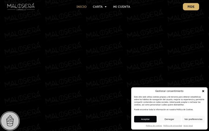 Screenshot of maloseracarballo.com