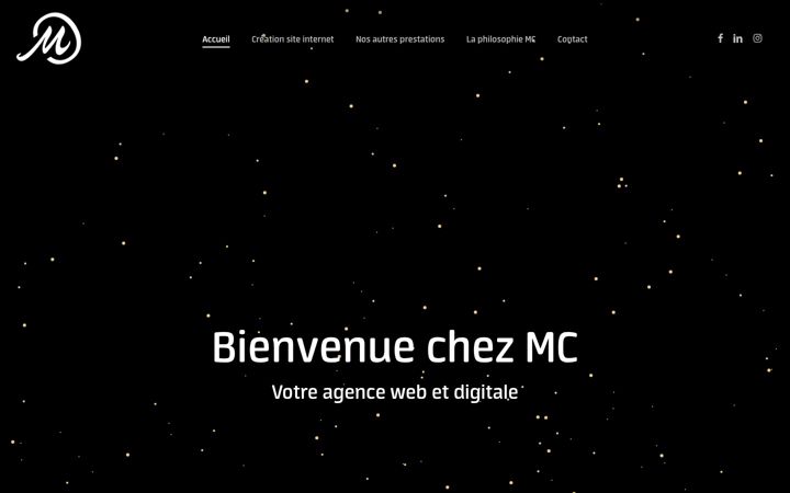 Screenshot of malou-communication.fr