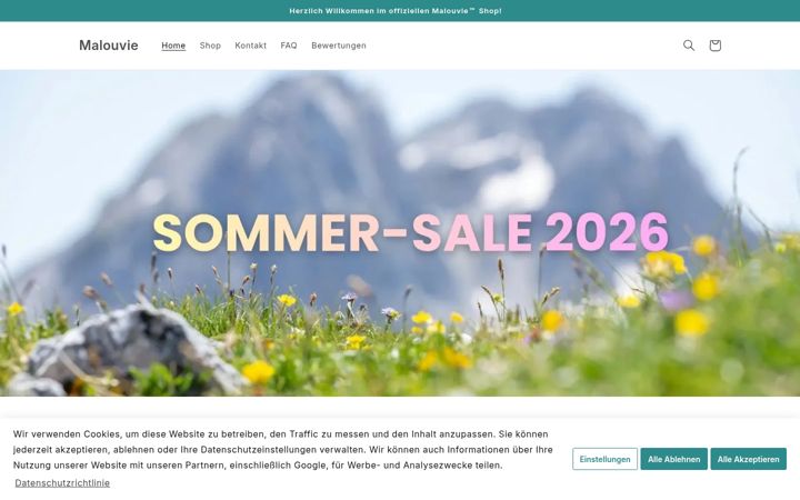 Screenshot of malouvie.de