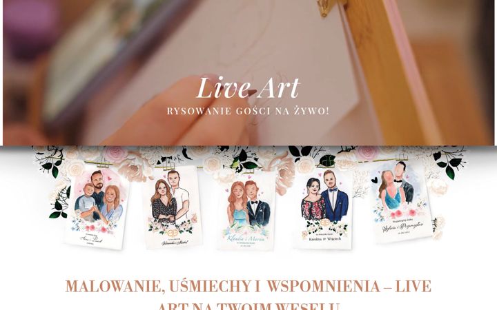 Screenshot of malowanienaweselu.pl