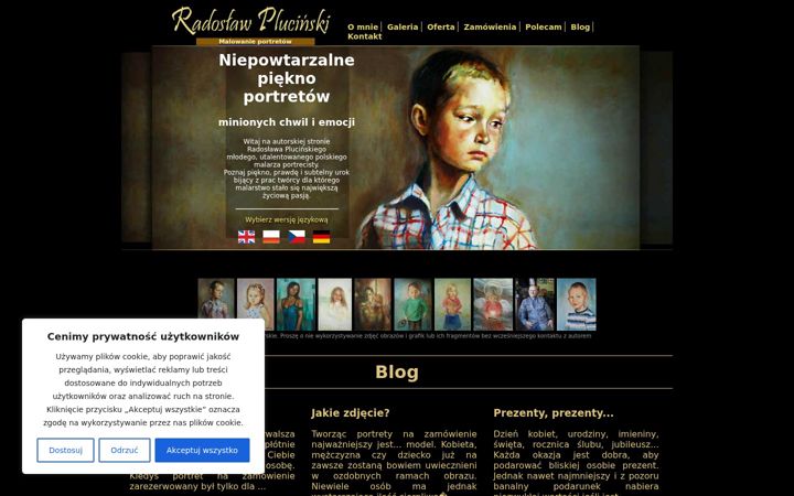 Screenshot of malowanieportretow.pl