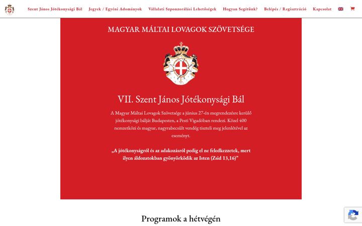 Screenshot of maltaball.hu