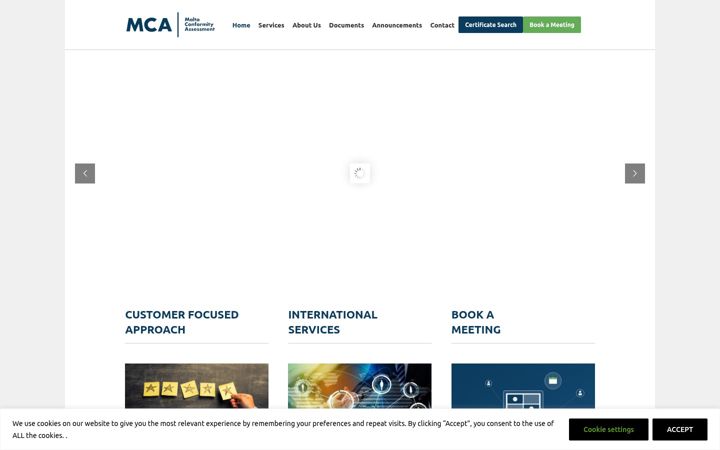 Screenshot of maltaca.com