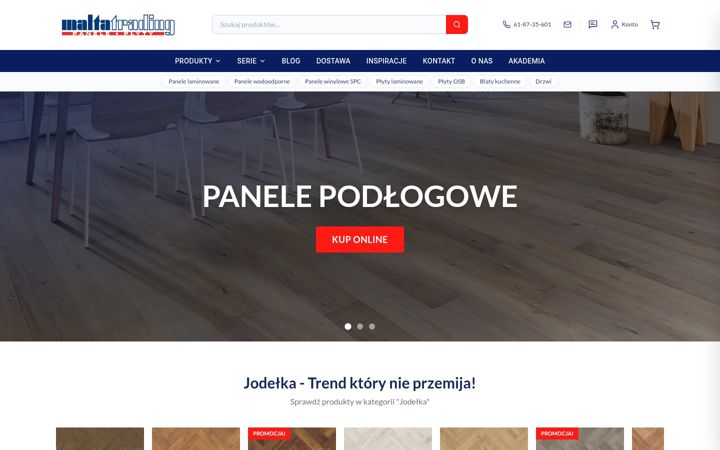 Screenshot ta' maltatrading.pl