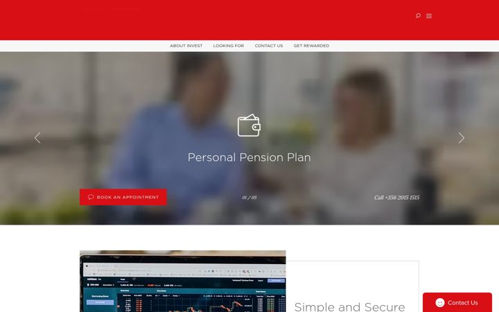 Screenshot of maltatravelinsurance.com