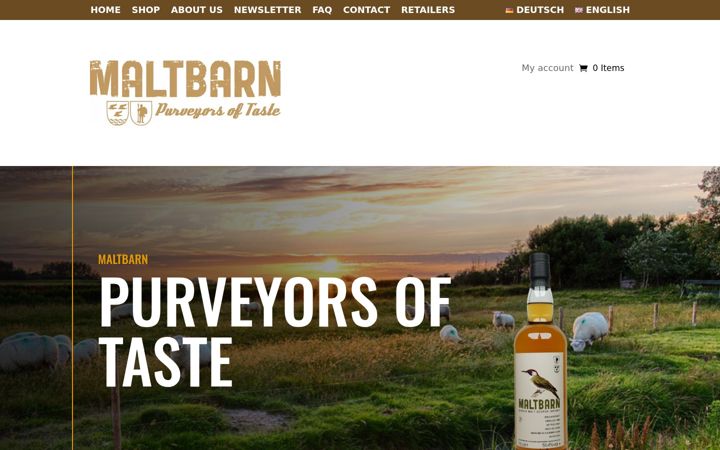 Screenshot of maltbarn.com